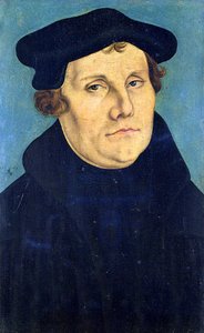 Portrét Martina Luthera (1483-1546) 1529